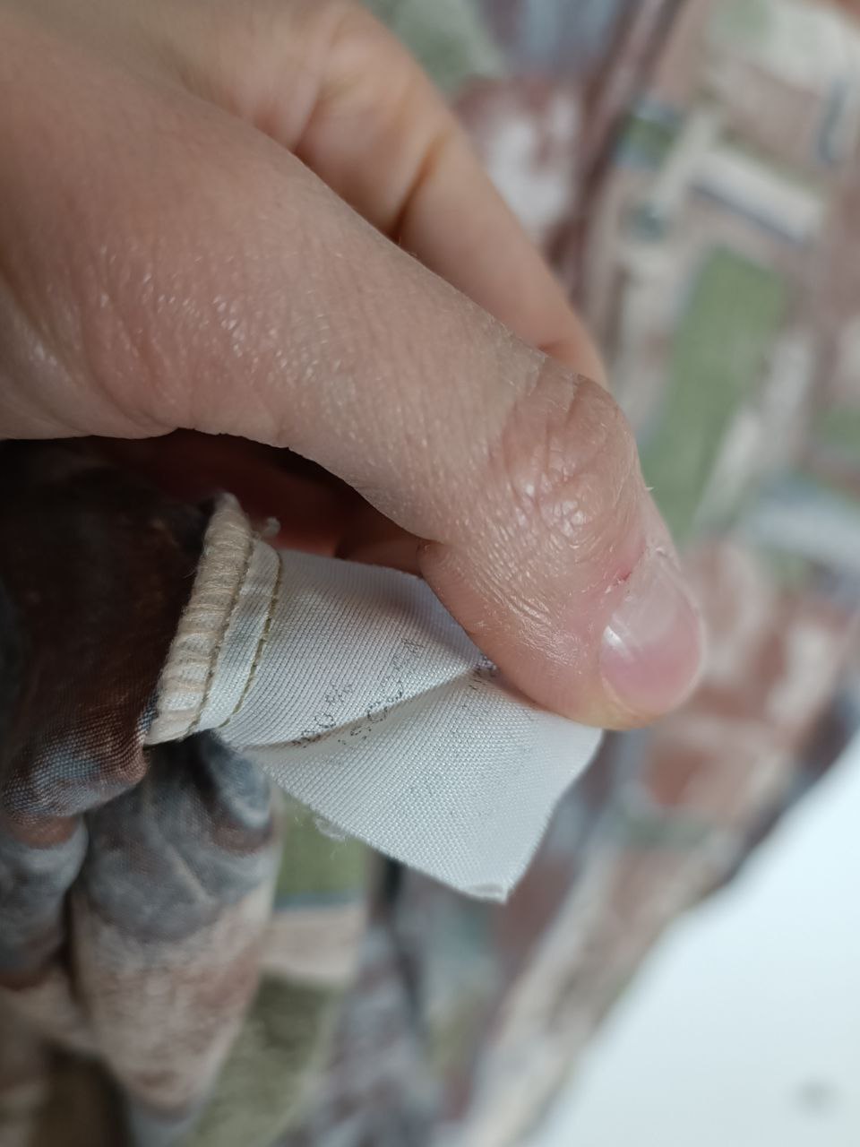 camicia vintage fantasia rosa antico in viscosa