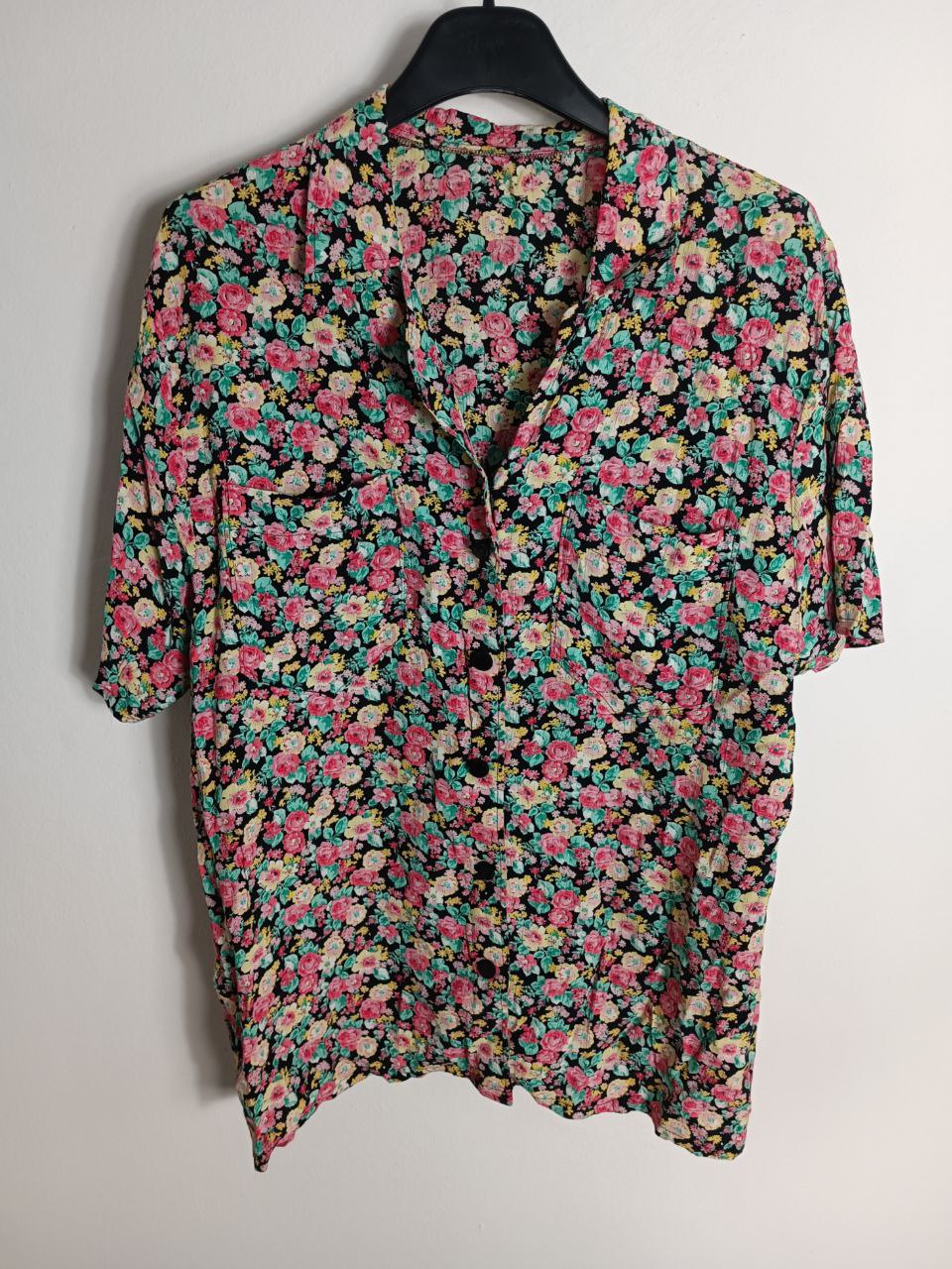 Camicie da donna a maniche lunghe Boho con scollo a V Top floreali vintage Camicette da donna Camicia grafica casual 2025 Top in cotone a maniche lunghe da donna, Blu, S Camicie da donna a maniche lunghe Boho con scollo a V Top floreali vintage Camicette da donna Camicia grafica casual 2025 Top in cotone a maniche lunghe da donna, Blu, S